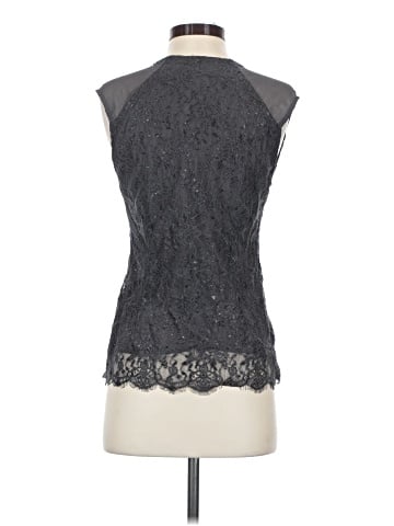 Velvet Sleeveless Blouse (view 2)