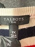 Talbots Stripes Red Pullover Sweater Size 2X - photo 7