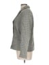 Armani Collezioni 100% Polyester Houndstooth Gray Blazer Size 12 - photo 5