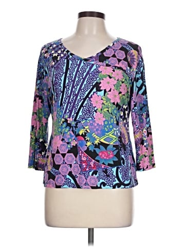 Norm Thompson 3/4 Sleeve Blouse (view 1)