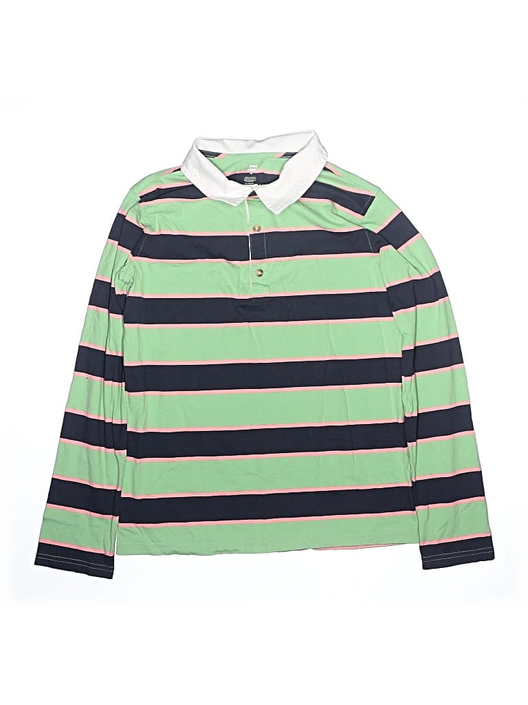 Pre-owned Tea Kids' Long Sleeve Top Green Tops