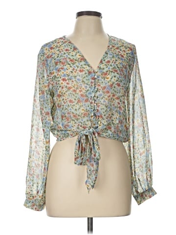 Elan Long Sleeve Blouse (view 1)