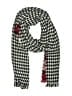Unbranded Houndstooth Black Scarf One size - photo 1