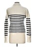 Vineyard Vines 100% Cashmere Stripes Ivory Cashmere Pullover Sweater Size L - photo 2
