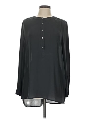 Joan Vass New York Long Sleeve Blouse (view 1)
