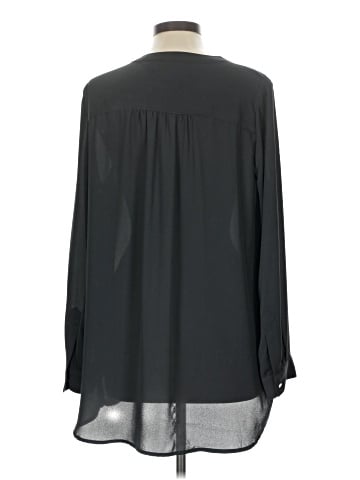 Joan Vass New York Long Sleeve Blouse (view 2)