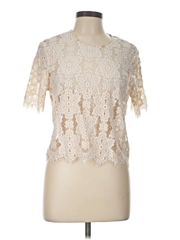 WAYF Short Sleeve Blouse (view 1)