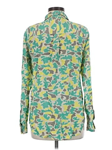 Equipment Long Sleeve Button-Down Shirt (view 2)
