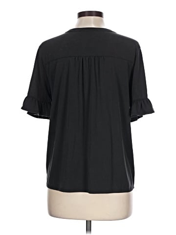 Green Envelope Short Sleeve Blouse (view 2)