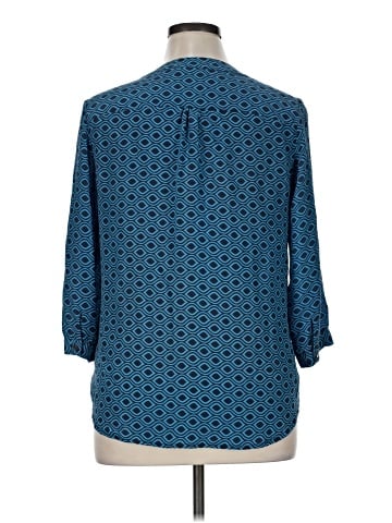 Ellie Kai 3/4 Sleeve Silk Top (view 2)