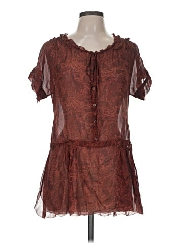 Peruvian Connection Short Sleeve Blouse (view 1)