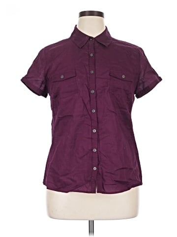 SONOMA life + style Short Sleeve Button-Down Shirt (view 1)