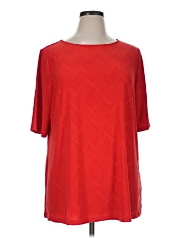 Susan Graver Short Sleeve T-Shirt (view 1)