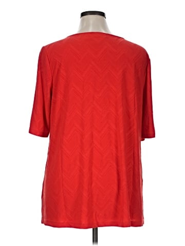 Susan Graver Short Sleeve T-Shirt (view 2)