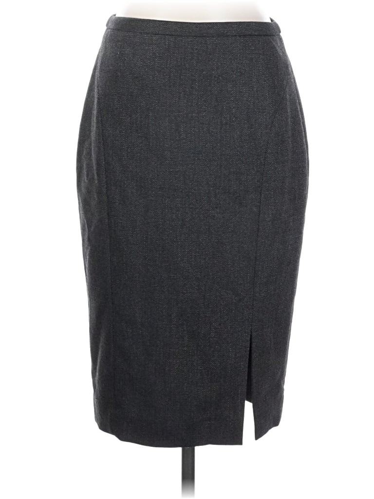 Pre-owned Classiques Entier Formal Skirt In Gray