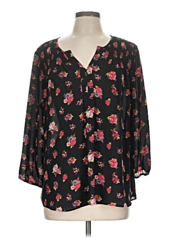 DR2 3/4 Sleeve Blouse (view 1)