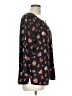 DR2 100% Polyester Black 3/4 Sleeve Blouse Size L - photo 4