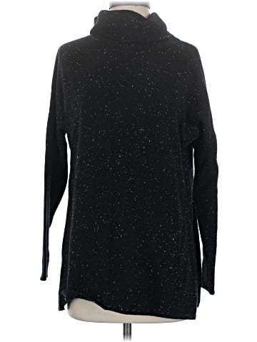Skull Cashmere Turtleneck Sweater (view 1)