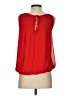 Max Studio 100% Polyester Red Sleeveless Blouse Size S - photo 2