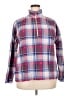 Eddie Bauer Plaid Pink Pullover Sweater Size 2X - photo 1