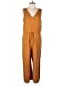 Old Navy Solid Brown Jumpsuit Size L (tall) - photo 1