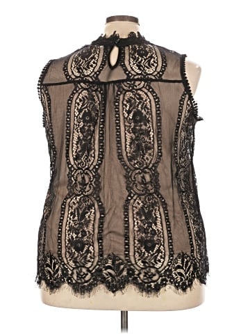 NY Collection Sleeveless Blouse (view 2)