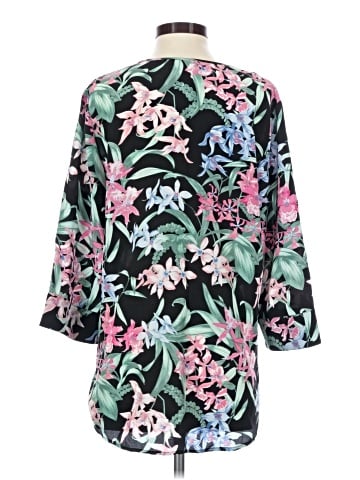 Tommy Bahama 3/4 Sleeve Silk Top (view 2)