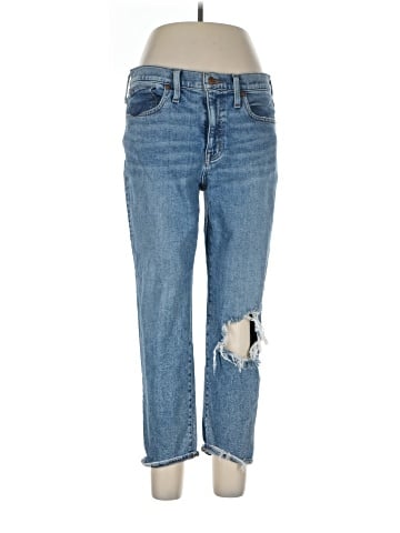 Madewell The Petite Girljean in Berryton Wash: Distressed Edition (view 1)