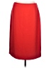 J.Crew 100% Polyester Solid Red Formal Skirt Size 12 - photo 1
