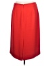 J.Crew 100% Polyester Solid Red Formal Skirt Size 12 - photo 2