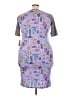 Lularoe Graphic Gray Casual Dress Size 3X - photo 2