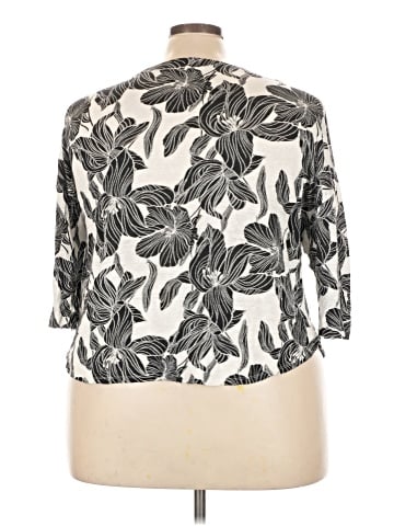 Tahari 3/4 Sleeve T-Shirt (view 2)
