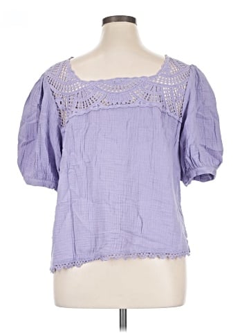 Democracy Short Sleeve Blouse (view 2)