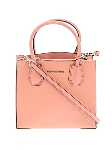 MICHAEL Michael Kors Leather Satchel (view 1)