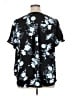 Torrid 100% Polyester Black Short Sleeve Blouse Size 1X Plus (1) - photo 2