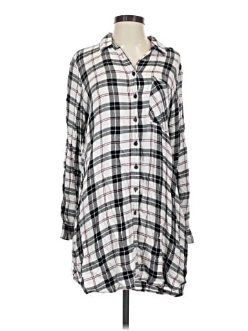 Forever 21 3/4 Sleeve Button-Down Shirt (view 1)