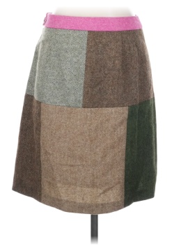 Brooks Brothers Red Fleece Wool Skirt (view 2)