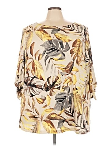 Susan Graver 3/4 Sleeve T-Shirt (view 1)