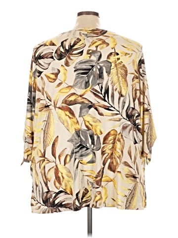 Susan Graver 3/4 Sleeve T-Shirt (view 2)