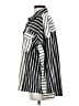 Umgee Stripes Silver Long Sleeve Blouse Size S - photo 5