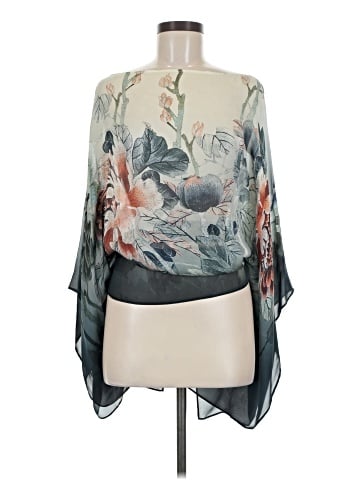 Roberto Cavalli 3/4 Sleeve Silk Top (view 1)