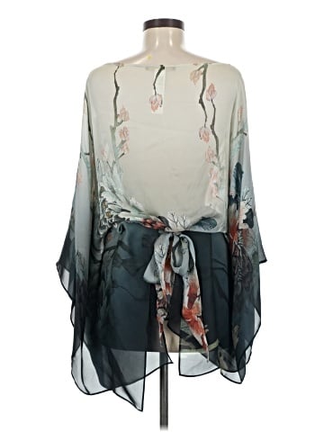 Roberto Cavalli 3/4 Sleeve Silk Top (view 2)