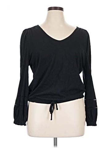 INC International Concepts 3/4 Sleeve T-Shirt (view 1)