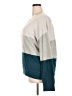 Nine Britton Color Block Teal Pullover Sweater Size XXL - photo 5
