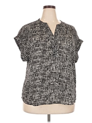 Apt. 9 Short Sleeve Blouse (view 1)
