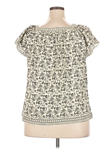 Max Studio Short Sleeve Blouse (view 2)