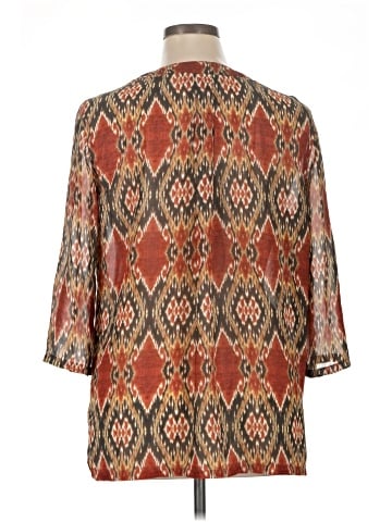 Jones Wear 3/4 Sleeve Blouse (view 2)