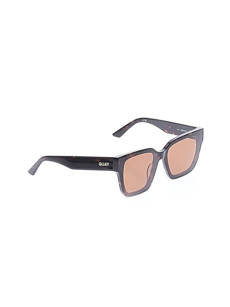 Pre-owned Quay Sunglasses In Brown