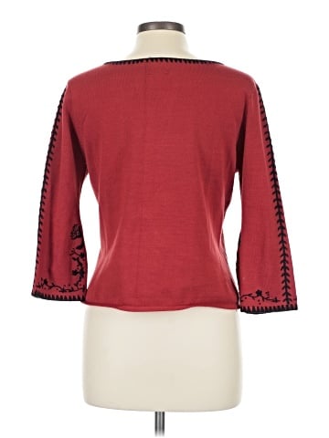 Colour Works Pullover Sweater (view 2)