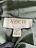 Koch 100% Polyester Solid Green Romper Size XS - photo 4